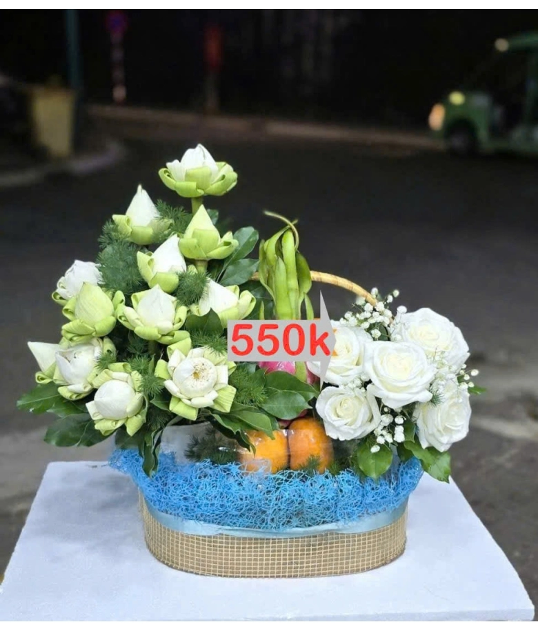 Mâm Cúng Cô Sáu Đơn Giản - Mẫu 06