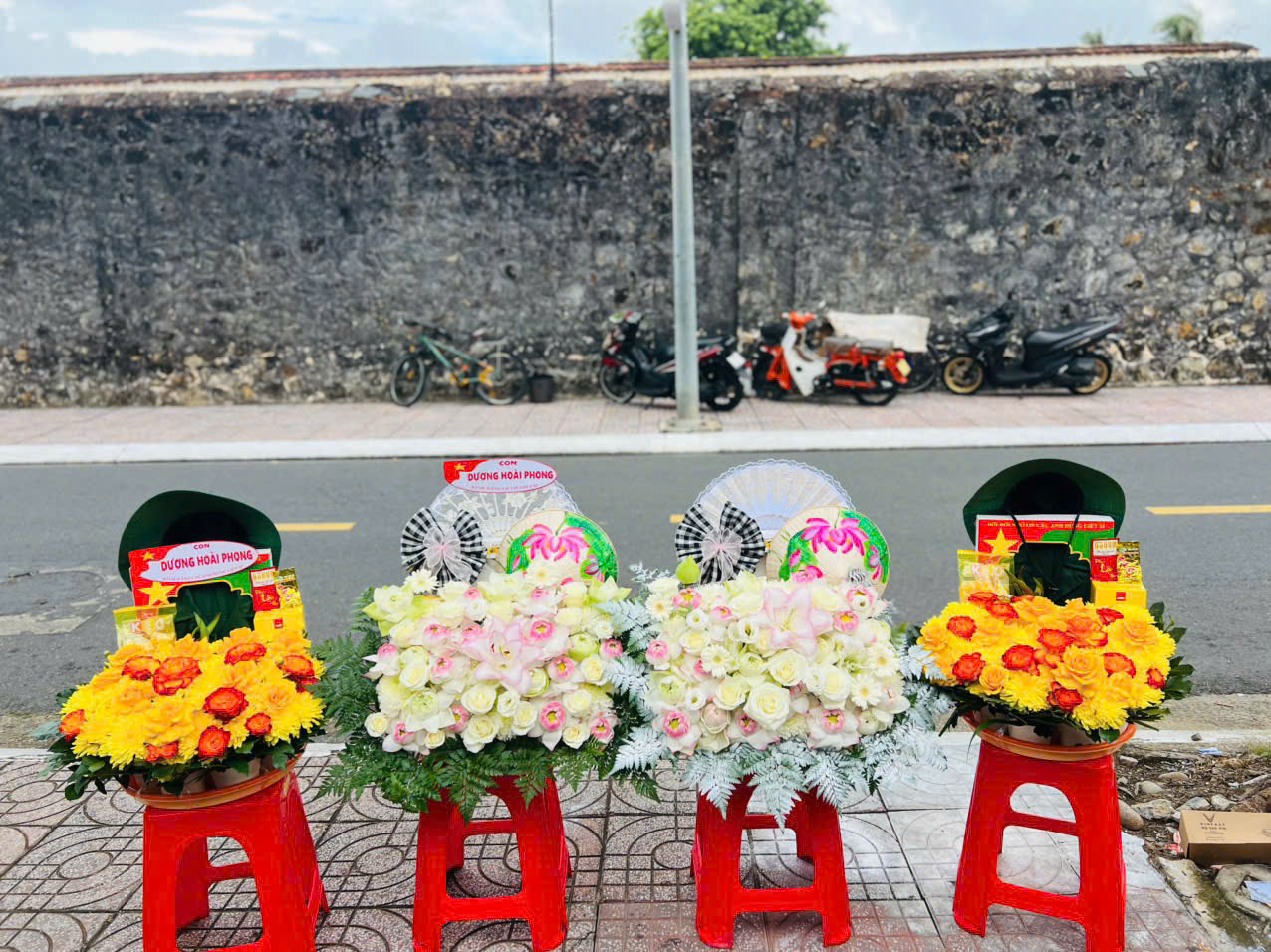 Mâm lễ tạ Cô Sáu