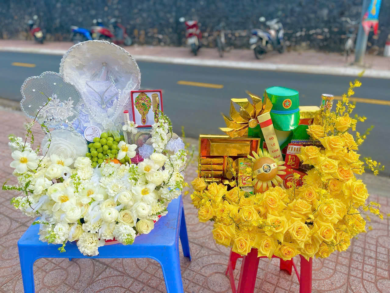 Mâm cúng cô sáu và chiến sĩ côn đảo